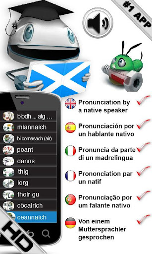 Scottish Verbs HD LearnBots