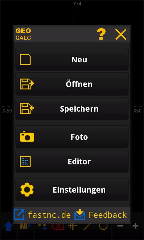 Android application GEO CALC [ Phone / Tablet ] screenshort