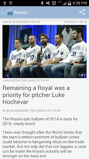 True Blue – Royals Baseball