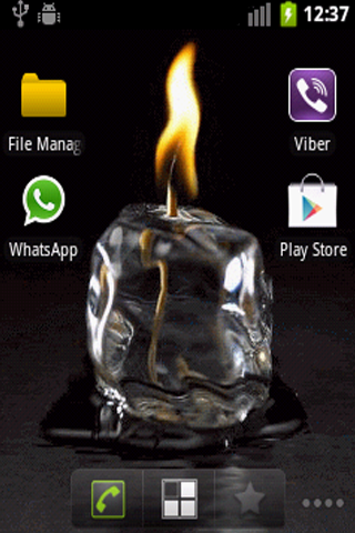 Candle Live Wallpaper