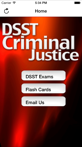 DSST Criminal Justice Buddy