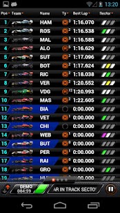 F1™ 2013 Timing App - Premium - screenshot thumbnail