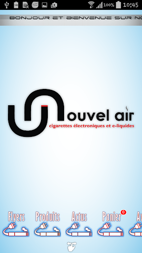 Nouvel air e cigarettes