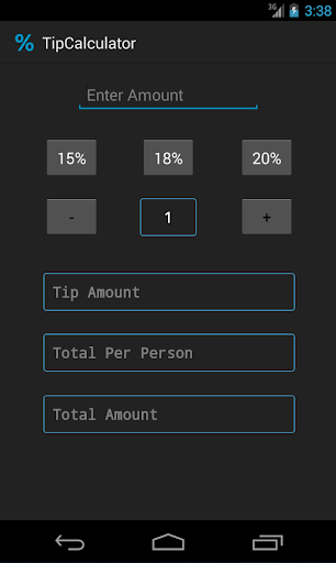 Simple Tip Calculator