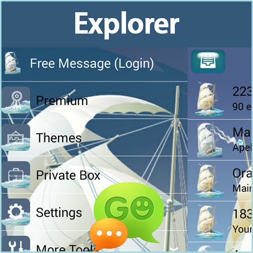 GO SMS Pro Explorer 娛樂 App LOGO-APP開箱王