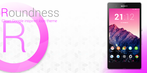 Roundness Icon theme free