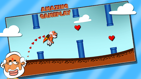 Flappy Modi Fly