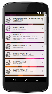 How to get UU ADVOKAT NO. 18 TAHUN 2003 1.0 apk for laptop