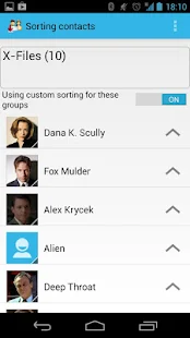 Contacts Widget - screenshot thumbnail