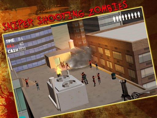 【免費動作App】Zombies Sniper Shooting 3D-APP點子