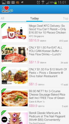 【免費購物App】iLoveDeals.SG - Daily Deal App-APP點子