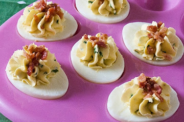 Cream Cheese Deviled Eggs