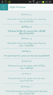 Girl Font for Flipfont Free