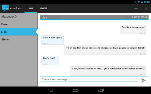 smsSync lite beta Screenshots 1