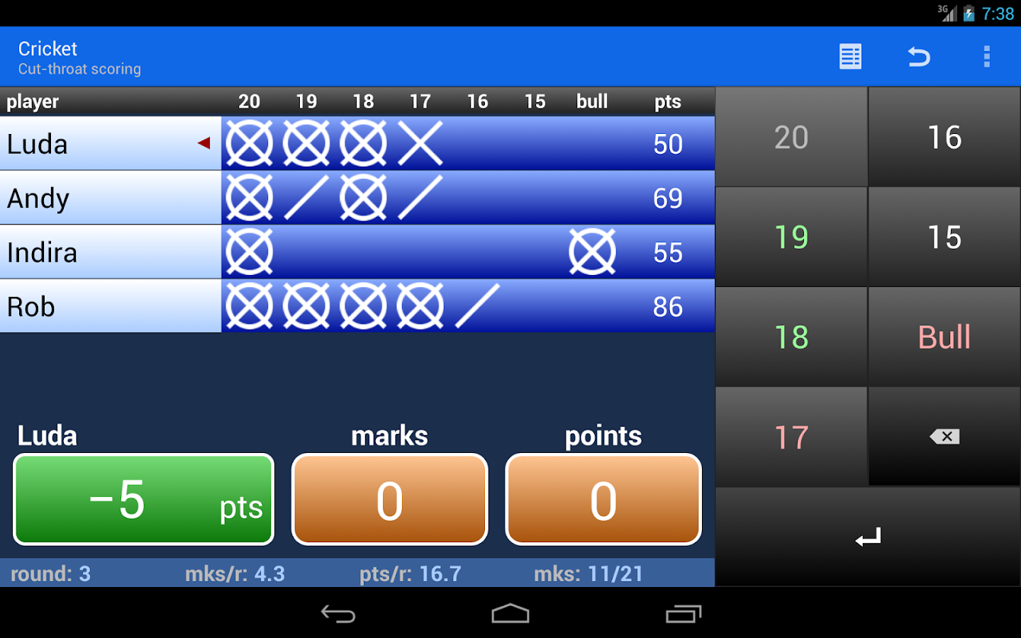 Darts Scoreboard Android Apps on Google Play