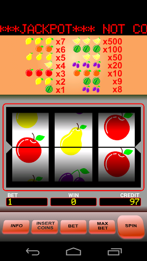 Fruits slots