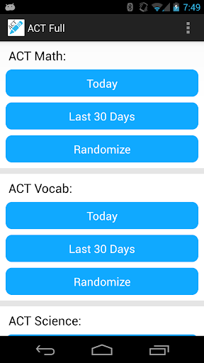 ACT Question of the Day Tutor