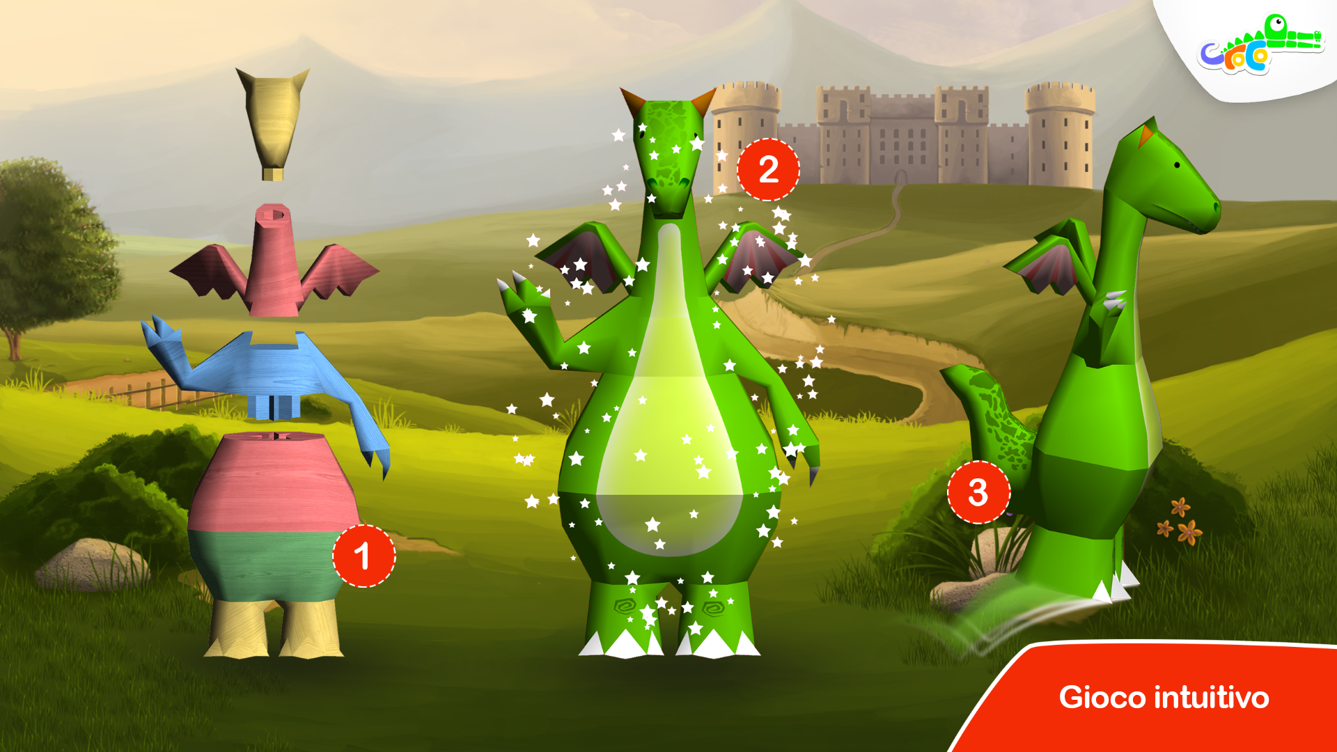 Android application Fairytale Sort and Stack screenshort