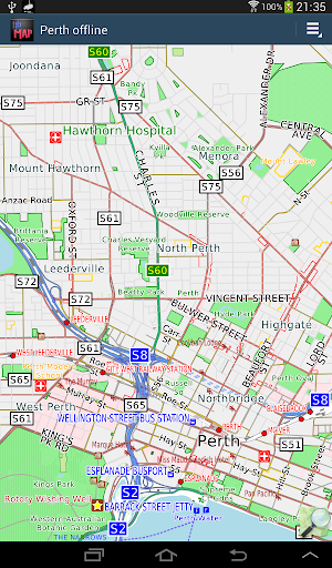 【免費旅遊App】Perth offline map-APP點子