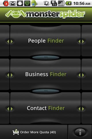 MonsterSpider Pro Screen 2