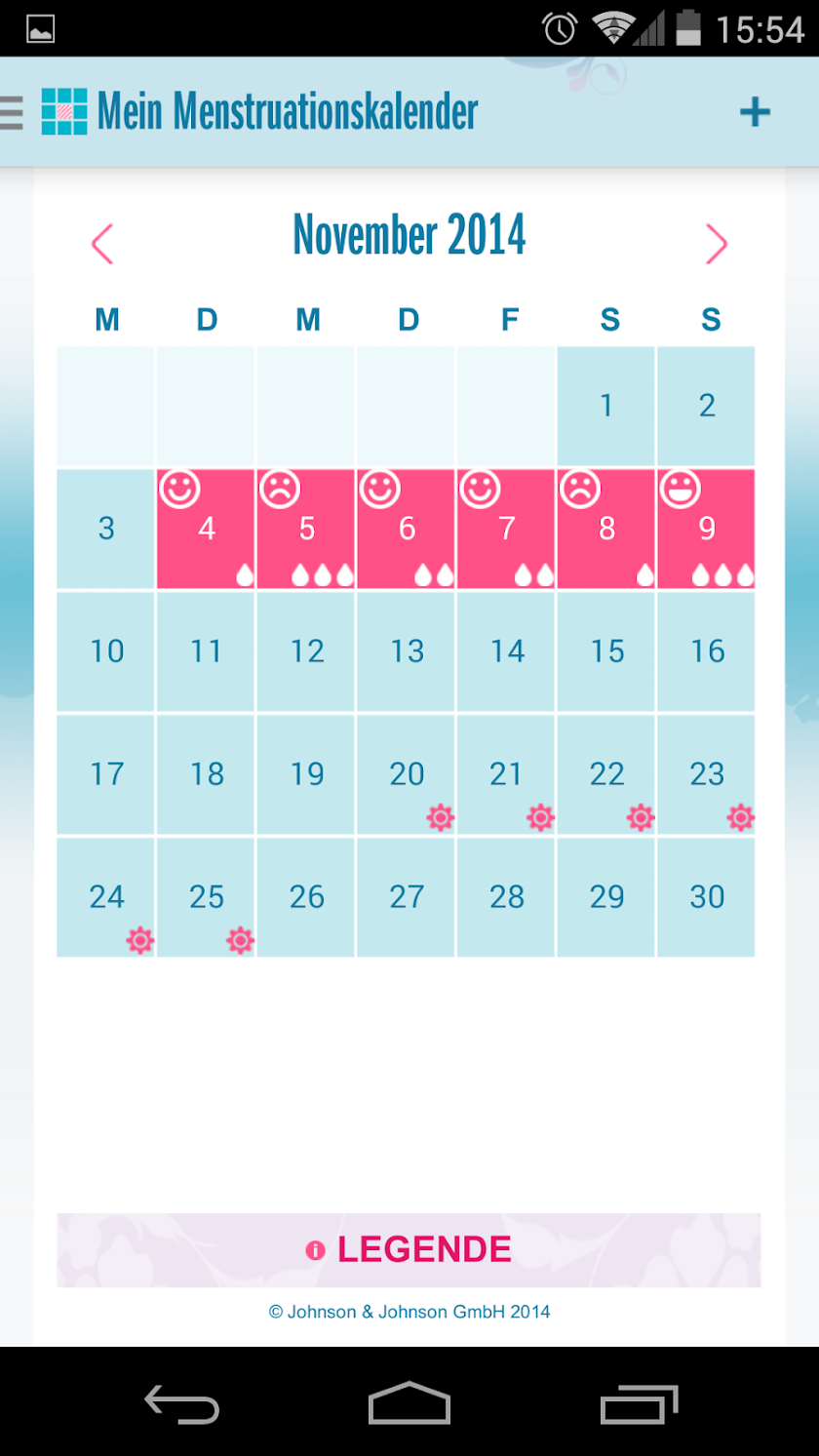 o.b.® Kalender App Screen 2