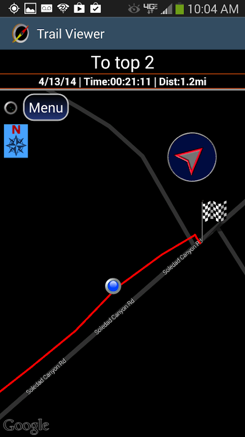 GPS Waypoints Navigator - screenshot