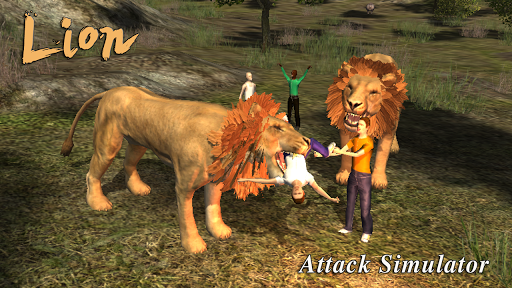 Lion Attack 3D Simulator