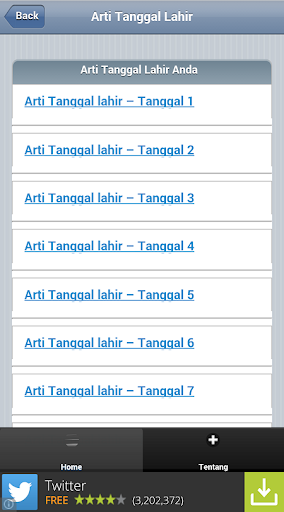 【免費書籍App】Primbon Arti Tanggal Lahir-APP點子