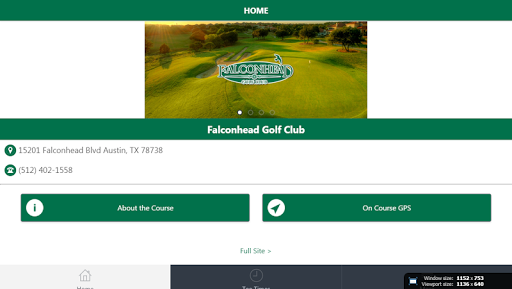 Falconhead Golf Club Austin