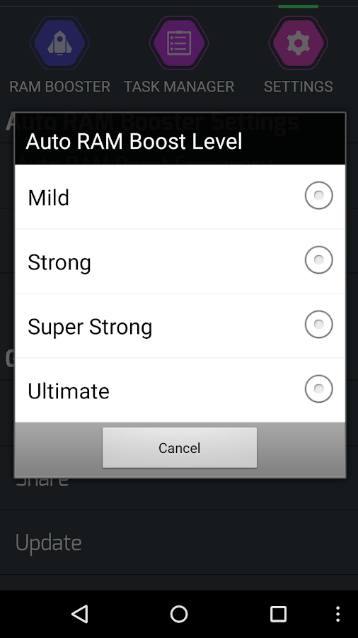    RAM Booster Ultimate Pal- screenshot  