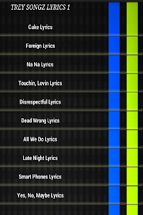 Just The Lyrics - Trey Songz Screenshots 1
