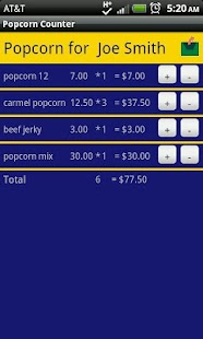 Boy Scout Popcorn Counter Screenshots 1
