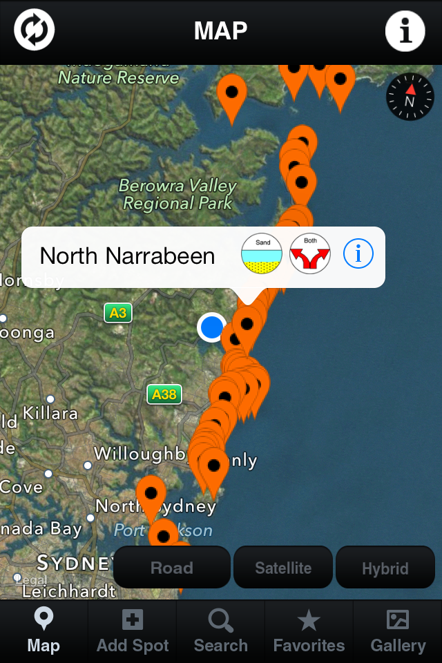SurfSpotting Aus/NZ Screen 1