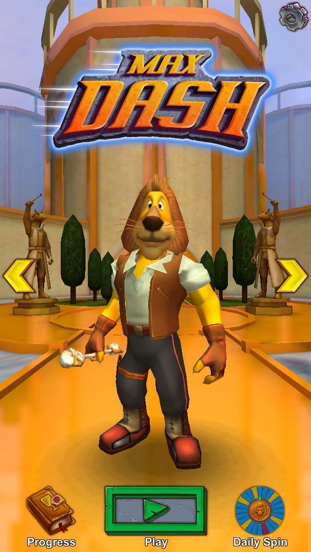Max Dash Screen 1