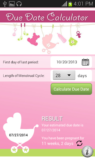 Pregnancy Due Date Calculator