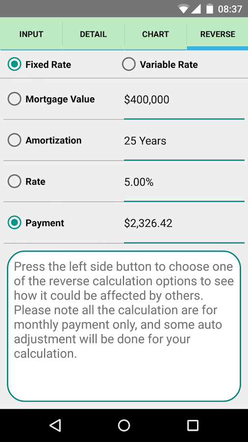 Simple Mortgage Calculator Android Apps on Google Play