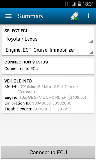 ELMScan Toyota Demo Version