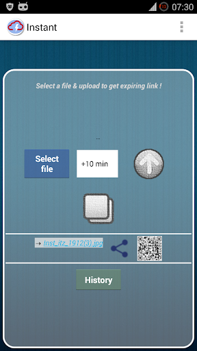 Instant - Share transfer file