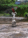 Stone Man Statue