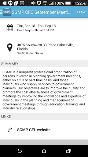 【免費通訊App】SGMP Central Florida-APP點子