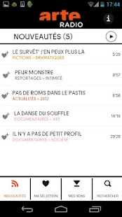 ARTE Radio Screenshots 1