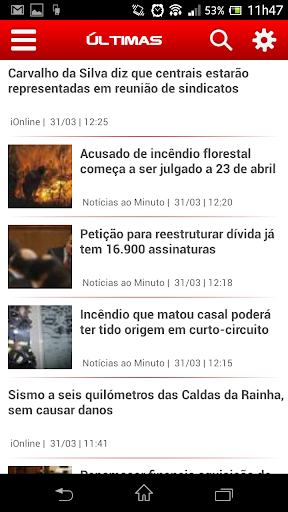 Últimas Notícias