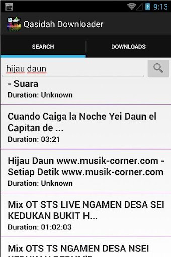 Qasidah Audio Downloader