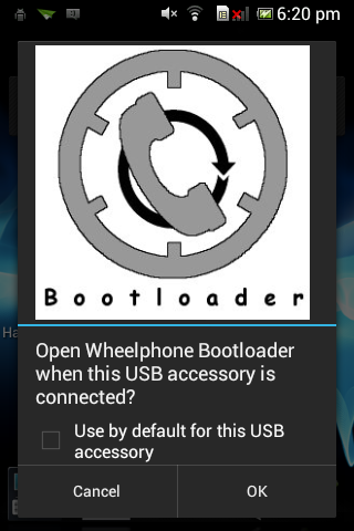 Wheelphone bootloader