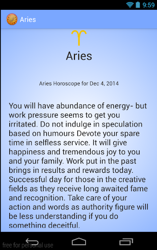 【免費健康App】Horoscope Daily-APP點子