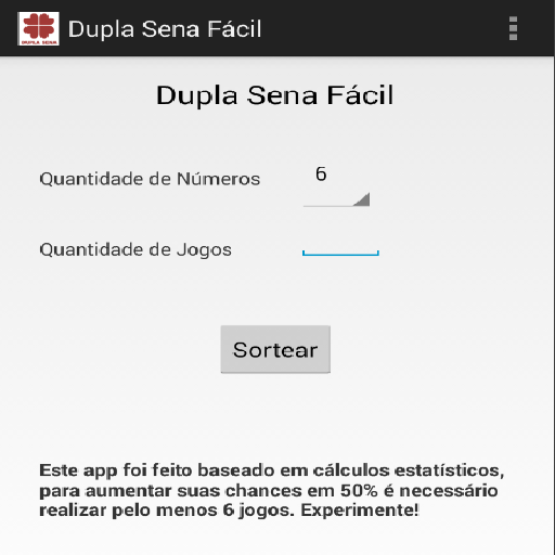 【免費工具App】Dupla Sena Fácil-APP點子