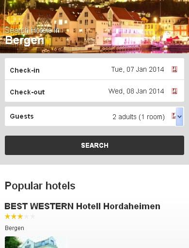 Bergen Hotel booking