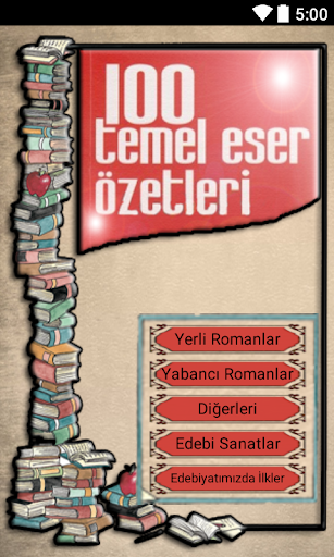 Roman Özetleri 100 Temel Eser