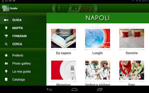 【免費旅遊App】Napoli Guida Verde Touring-APP點子