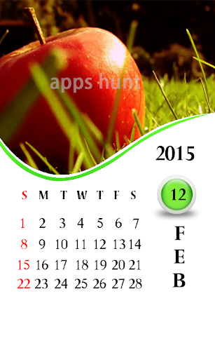 【免費社交App】Apples 2015 Calendar-APP點子